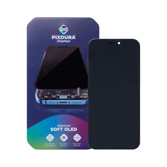Bild von PIXDURA For iPhone 15 Pro Max Display And Digitizer Soft-OLED Premium (IC Removable)